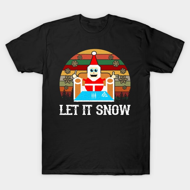 Let it snow T-Shirt by AdelaidaKang